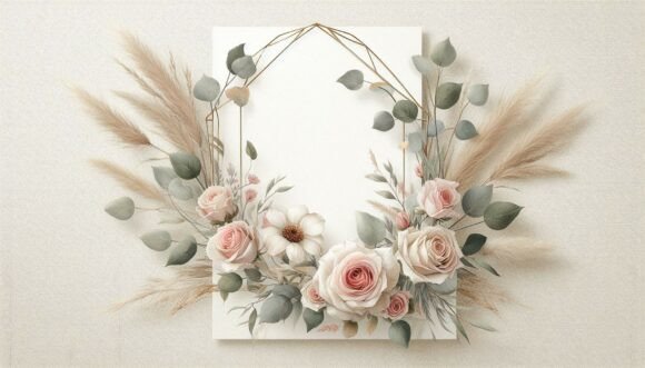 Elegant Valentines Wedding Invitation: A Designer's Dream Asset