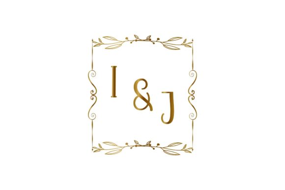Enchanting Floral Monograms for Your Wedding Stationery