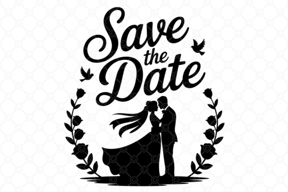 Streamline Your Wedding Stationery with This Couple SVG
