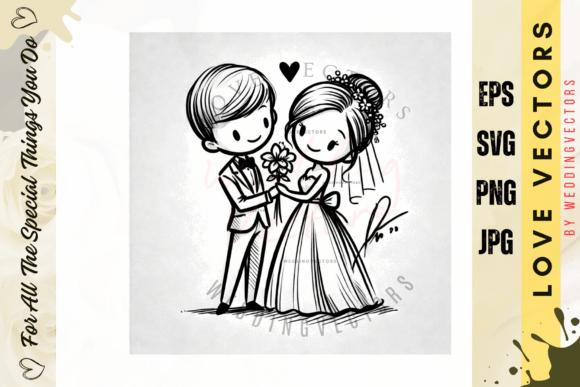The C516 Collection: Luxury Wedding Illustrations