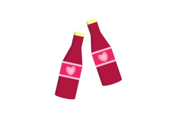 Wedding Champagne Vector Art: Designing with Sparkle