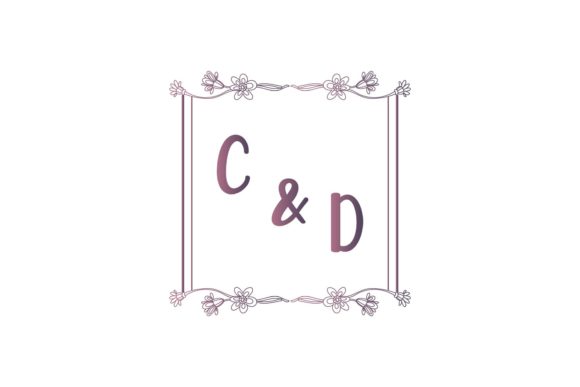 Wedding Name Initials Decoration C & D: A Designer's Asset